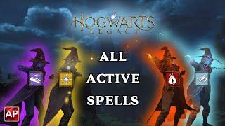 Hogwarts legacy - All Spells and Masteries | AbilityPreview