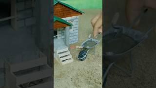 How to Make Stairs for a Mini House #vfuho #minihouse #diy #stairs