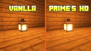 Vanilla vs Prime's HD Textures 32x | Texture Comparison [ 2024 Updated ]