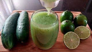 PRA QUE SERVE O SUCO DE PEPINO COM LIMÃO? DESCUBRA OS BENEFÍCIOS DESTE PODEROSO DIURÉTICO NATURAL!