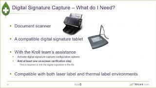 Improve your workflow with Kroll™ digital signature capture.