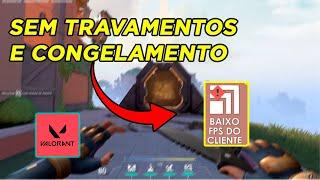 COMO ACABAR COM QUEDA DE FPS, TRAVAMENTOS E CONGELAMENTO NO VALORANT #DICASDOVAVA1