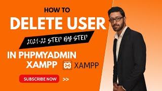 how to delete user in phpmyadmin xampp