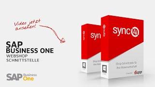 sync4 die Schnittstelle für Ihre SAP Business One und Ihren Onlineshop, eBay und Amazon