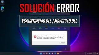 SOLUCIONA ERROR MSVCP140.DLL Y VCRUNTIME140.DLL || GTA V