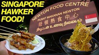 MUST VISIT Hawker Centre in Singapore & Nasi Lemak Burger at McDonalds