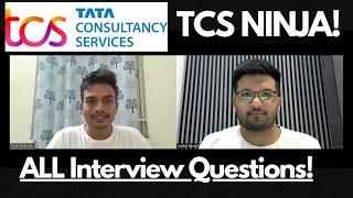 TCS Ninja Latest Interview Experience 2024 | How To Clear TCS Interview | Yash TCS Ninja Interview