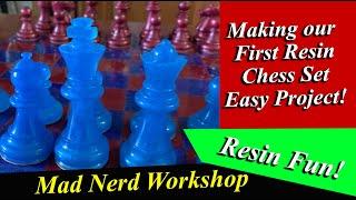 Making a Resin Chess Set and board