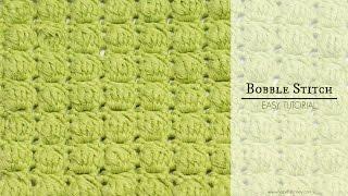 How To: Crochet The Bobble Stitch | Easy Tutorial by Hopeful Honey