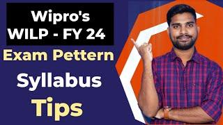 Wipro WILP -FY24 exam pattern and syllabus | Wipro wilp 2022 exam tips