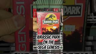 Who remembers playing Jurassic Park on the SEGA Genesis? #shorts