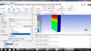 CFD simulations for cooling a PV panel Photovoltaic,heat sinks, Fluent, Solar Ray Tracing