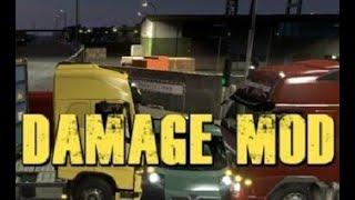 Damage mod for feel realistic drive in ETS2 BD-MAP