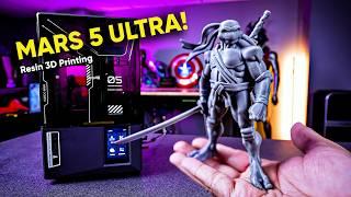 Perfect For Beginners! $270 Elegoo Mars 5 Ultra Resin 3D Printer
