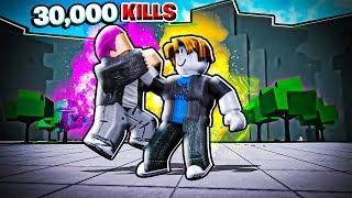Targeting Tryhards Ragequit As A Noob in Roblox The Strongest Battlegrounds