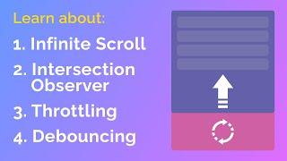 Intersection Observer & Infinite Scroll in a Visual Way