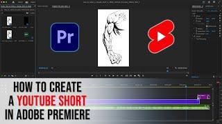 How to Create a Youtube Short in Adobe Premiere Pro Basic Tutorial