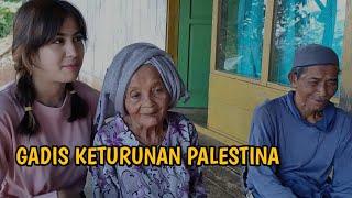 VIRAL! Gadis Desa Cantik Keturunan Bule Palestina Tinggal di Gubuk Sama Nenek