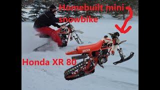 Mini Snow Bike Build!