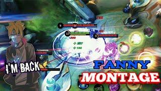 I'M BACK THE MOST AGGRESSIVE SATISFYING FANNY MONTAGE | MLBB