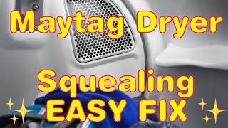  MAYTAG DRYER SQUEELING - Easy DIY Fix 