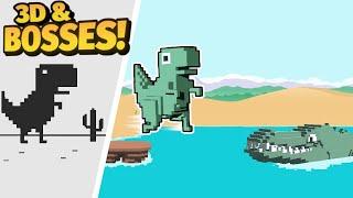 I Remade the Chrome Dino Game(again) -  in 3D & with BOSSES