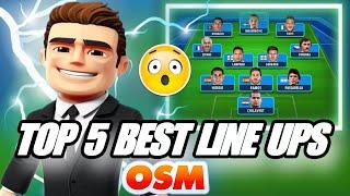 TOP 5 Best Formations to use in Online Soccer Manager (OSM)