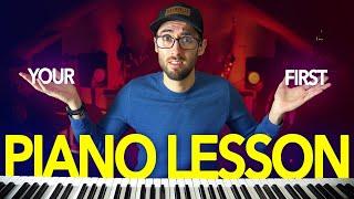 Your FIRST Piano Lesson!