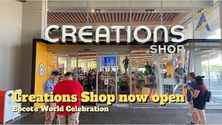 New Creations Shop opens at Epcot