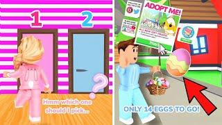 Pick A Door Challange *EASTER EDITION* In Adopt me|| EASTER EGG HUNT In Adopt Me 2022