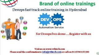 Devops fast track online training for low fee in Hyderabad