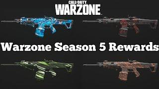 How To Unlock All New Warzone Season 5 Challenge Rewards