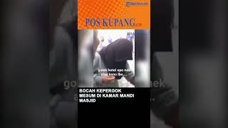 Bocah Kepergok Mesum di Kamar Mandi Masjid