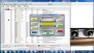 MODBUS RTU IHM DELTA DOP-B + SERVO DELTA ASDA-A2 + MACRO