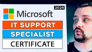 Microsoft IT Support Specialist Professional Certificate Review - 2024 (Coursera Review)