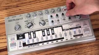 Roland TB303 Devilfish Demo Vintage Analog Synthesizer