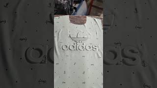 #Emboss print#shorts #youtube #T-Shirt printing