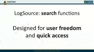 LogSource: Easy Data Search