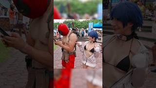 Deadpool meets Hinata Hyuga (Beach Episode!) ️ #deadpool #anime #cosplay