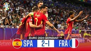 Spain vs France 2-1 - All Goals & Highlights - Euro 2024