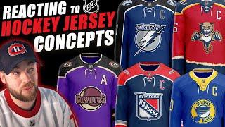 NHL Hockey Jersey Concepts