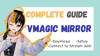 VMagic Mirror COMPLETE GUIDE. Free Vtuber App requires  NO WEBCAM!【Moe_Bun】