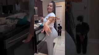 She Cooks For Her Man & Claps Her Booty When She Serves Him..