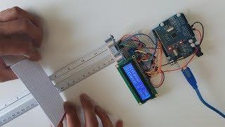 How to make a ultrasonic distance meter LCD  (Easy Arduino Beginners Tutorial,  Inludes Sketch Code)