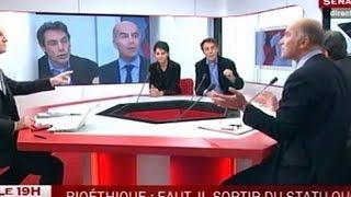 Alain Milon, Najat Vallaud-Belkacem, Jean-Marie Le Méné et Hervé Chneiweiss - Le 19H (08/02/2011)