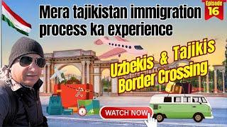 Tajikistan Immigration Easy and fast Process | My Experience Tajikistan Airport | Life Of Hashmi