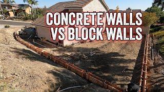 300 Linear Feet of Concrete Wall Poured Out!