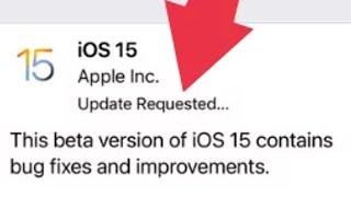 How To Fix iOS 15 Stuck On Update Requested