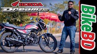 Honda Dream 110cc 1st Impression Bike Review By Team BikeBD - Price in Bangladesh, Mileage