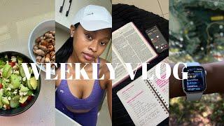 Weekly Vlog | morning routine | smoothy recipe | grocery haul | FOI online haul | new hairstyle 